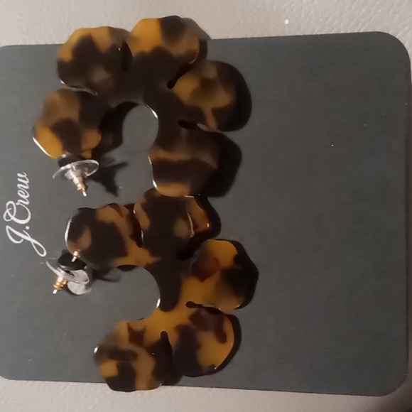 J. Crew Jewelry - J Crew earrings. Tortoise